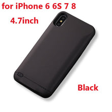 Load image into Gallery viewer, Hot 10000mAh Battery Charger Case For iphone 6 6s 7 8 Plus Power Bank Charging Case For iphone X XS Max XR 6 s Battery Case