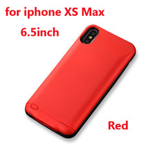 Load image into Gallery viewer, Hot 10000mAh Battery Charger Case For iphone 6 6s 7 8 Plus Power Bank Charging Case For iphone X XS Max XR 6 s Battery Case