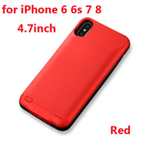 Load image into Gallery viewer, Hot 10000mAh Battery Charger Case For iphone 6 6s 7 8 Plus Power Bank Charging Case For iphone X XS Max XR 6 s Battery Case